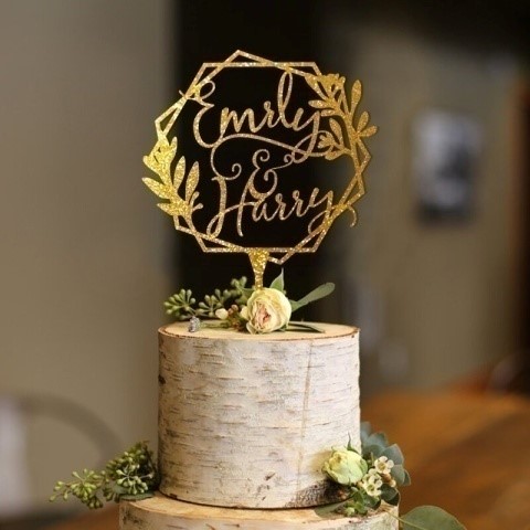 Laser Cutting Topper Kue Ulang Tahun oleh My Laser Fox