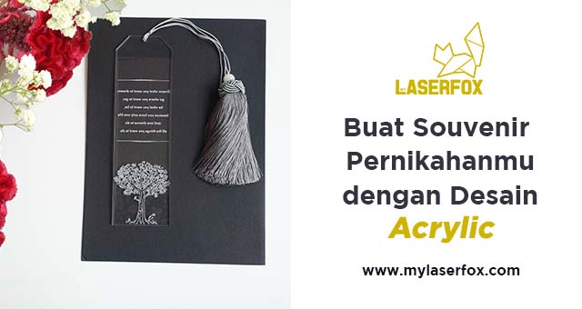 Image of Buat Souvenir Pernikahanmu dengan Desain Acrylic