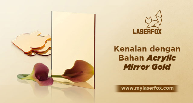 Image of Kenalan dengan Bahan Acrylic Mirror Gold