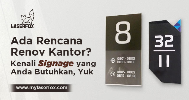 Image of Ada Rencana Renov Kantor? Kenali Signage yang Anda Butuhkan, Yuk!