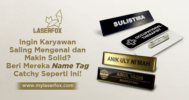Image of Ingin Karyawan Saling Mengenal dan Makin Solid? Beri Mereka Name Tag Catchy Seperti Ini!