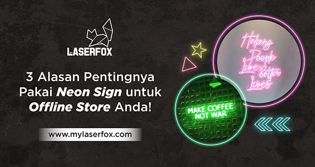 Image of 3 Alasan Pentingnya Pakai Neon Sign untuk Offline Store Anda!
