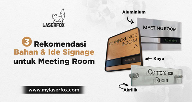 Image of 3 Rekomendasi Bahan & Ide Signage untuk Meeting Room